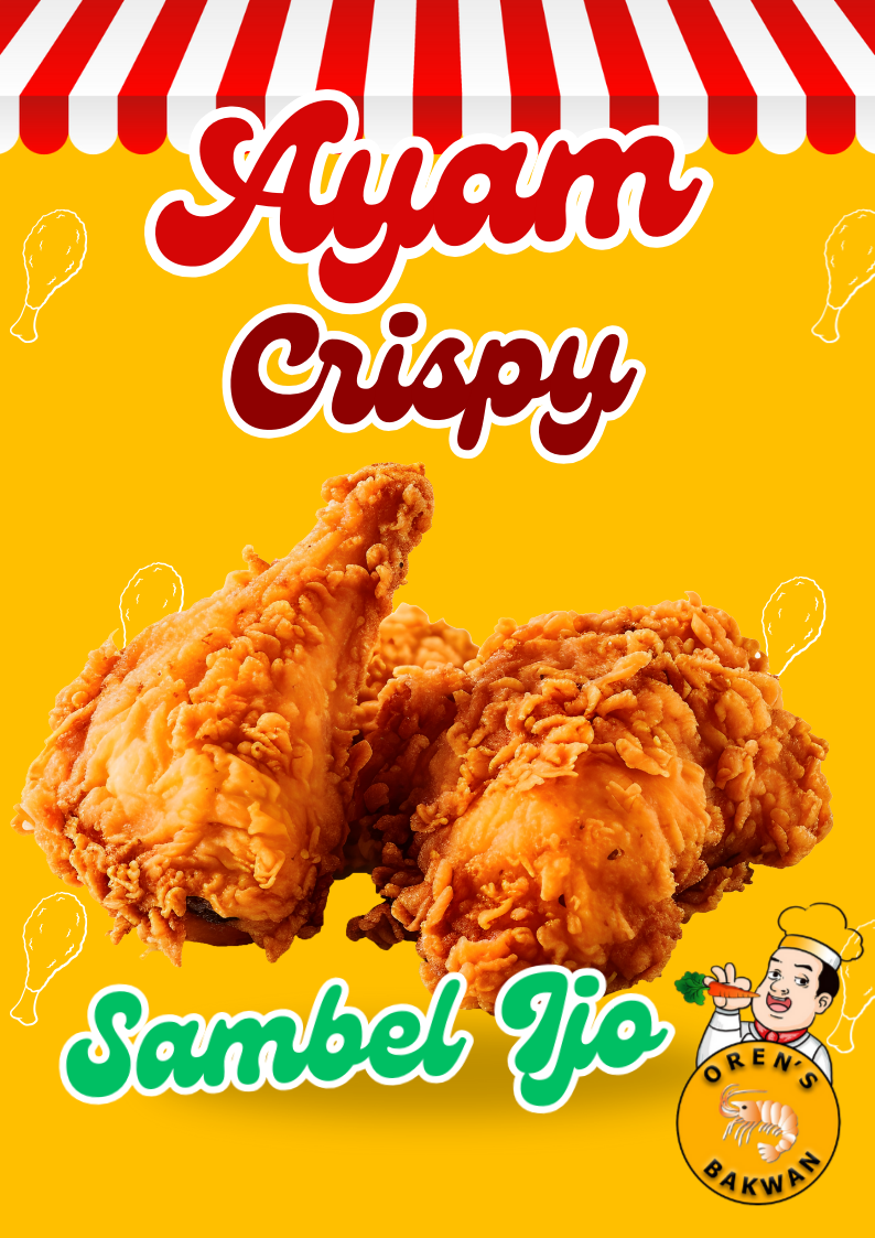 Ayam Kocak + Nasi